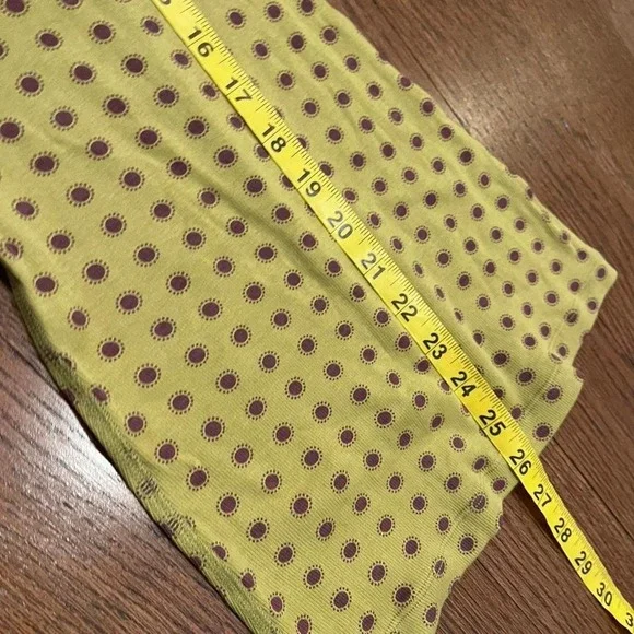 y2k olive green and purple polka dot tank top xs - Picture 6 of 7
